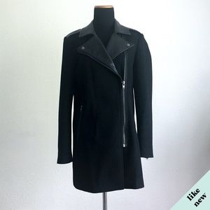 Buffalo David Bitton Black Moto Coat